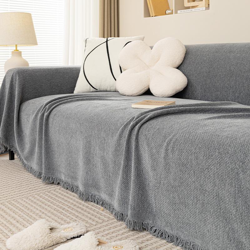 Чехол для дивана с узором «елочка», ткань, полотенце для дивана, универсальный универсальный прямой ряд для четырех сезонов, цельное одеяло с полным покрытием