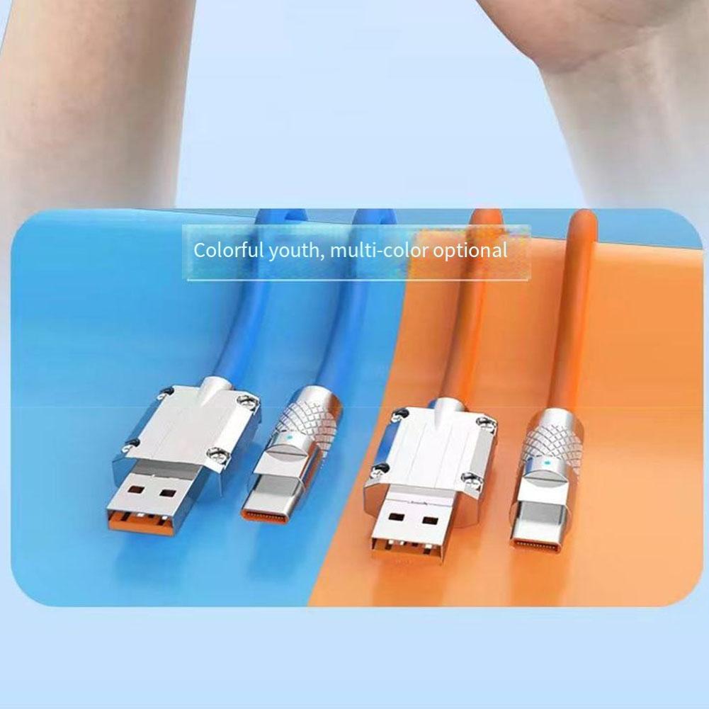 Стабильный тип производительности Кабель Type C на USB 2 м для быстрой зарядки Для Xiaomi