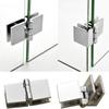 Board Hardware for Wine Cabinet Glass Fixing Clip Cupboard Clamp Glass Door Hinge Door Hinges