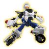 CONSTRUCT-BOTS Takara Tomy Tomica Job Laborer JB06 Police Braver Honda VFR Police Motorcycle