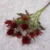 Realistic Artificial Sea Holly Branch Handmade Fake Flowers  Wedding Party Decor