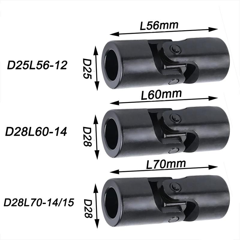 1PCS Precision Cross Universal Joint Coupling WSD Single Joint Universal Joint Transmission Shaft Cross Shaft Coupler 6-22mm