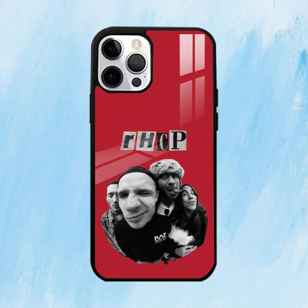R-Red H-Hot Chili PeppersS RHCP Чехол для телефона For iPhone17,16,15,14,13,12,11 Plus,Pro Max Магнитный Для Magsafe Беспроводной Зарядки