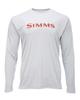 SIMMS camouflage fishing suit Luya long-sleeved crew neck T-shirt men's summer sunscreen suit quick-drying breathable fishing suit