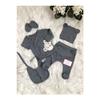 Bear Minimal Stone 5-piece Newborn Hospital Discharge Set
