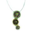 [E0673] - Green 'Geisha' Designer Necklace