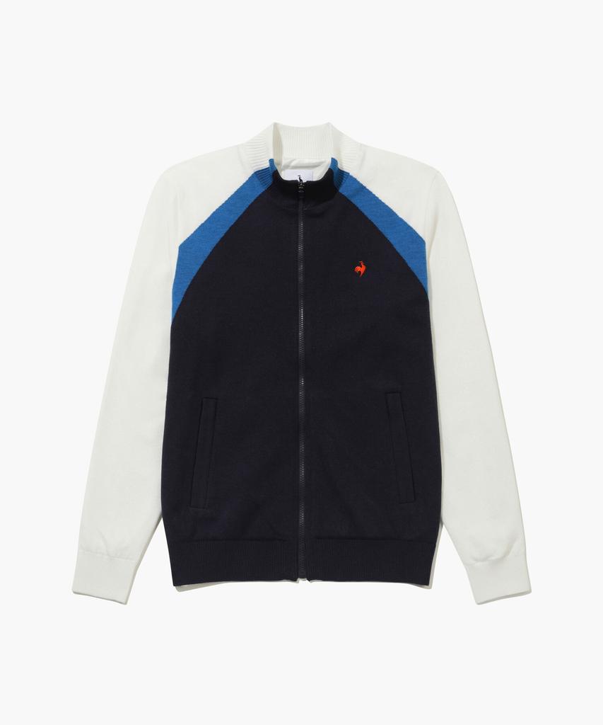 LECOQ GOLF Men'S Windproof Full-Zip Cardigan _Crem Gq321Mkc91