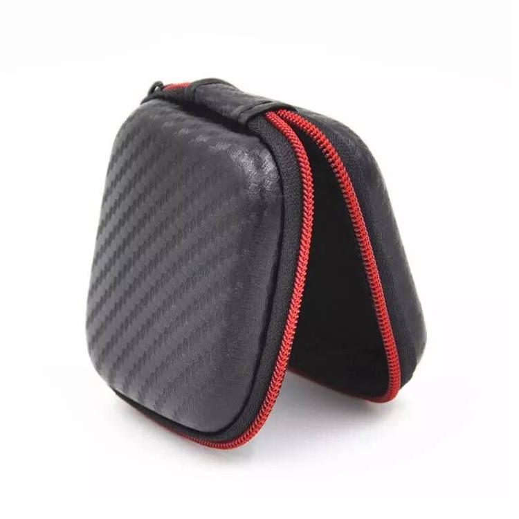 Цветная сумка из ЭВА для хранения наушников и кабелей Bluetooth с молнией, соломенный узор