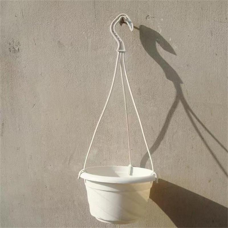 20PCS 42CM Flower Pots Hanging Plant Pots Hanger Hook Basin Hanger Garden Basket Holder Hanging Chains Garden Accessories