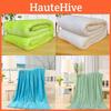 Soft Warm Super Flannel Blanket Thickened Sofa Bedroom Solid Color Rugs Throw