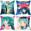 Аниме U-Urusei Y-Yatsura Наволочка Удобная Двусторонняя Наволочка Идеально Подходит для Автомобиля Дивана Спальни и Других Мест
