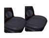 Универсальные чехлы на сиденья автомобиля, элементы для передних всех 55 см x [inotenka] комплект, подушка, коврик, дышащие, нескользящие, 035-zx (2 места, черный, прибл.. 55см)