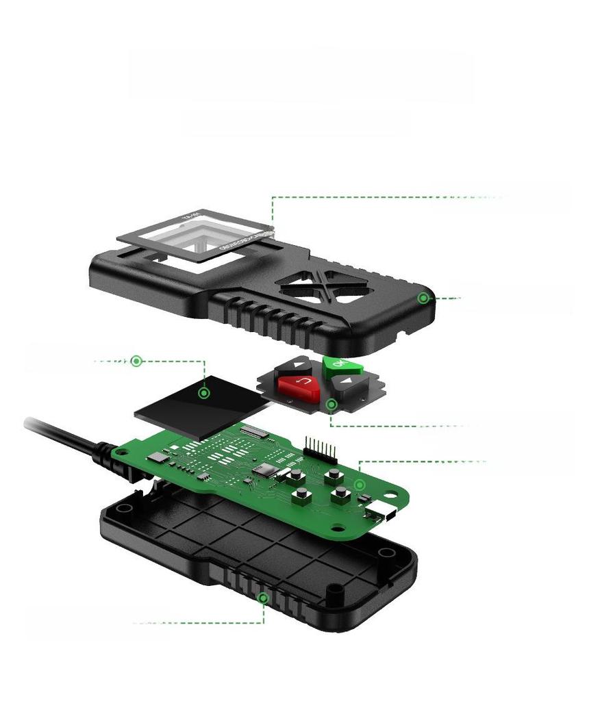 CR3001 Модель YA-101 OBD2 Читатель кодов неисправностей двигателя автомобиля Диагностический инструмент.