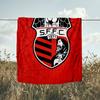 1PC Soccer Team Crest Design Printed Soft Flannel Blanket Throw for Adult Bedroom Living Room Sofa Camping Travel Fan gifts Christmas Gifts