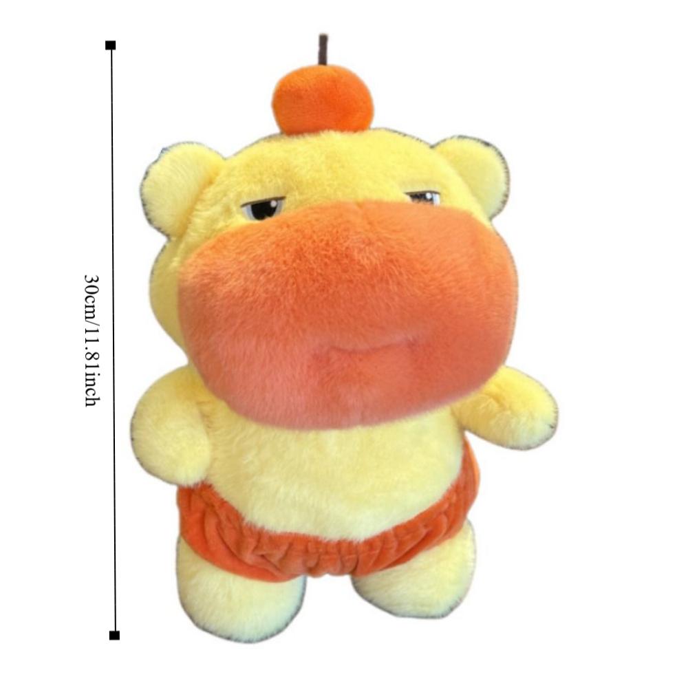 Capybara Dolphin Doll Plush Keychain Soft Stuffed Dolphin Doll Keyring  Kids Toy