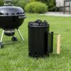 Heat-resistant BBQ Carbon Barrel Stainless Steel Barbecue Stove Ignition Cylinder  Picnic