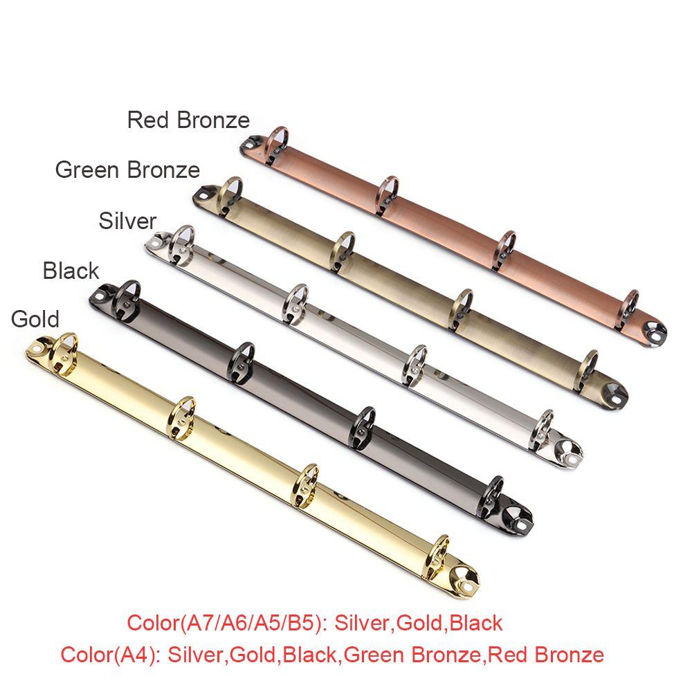 Металлический аксессуар «сделай сам» с кольцами, зажим для переплета, обручи для блокнота, папка-регистратор с отрывными листами