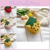 Girls Fashionable Kindergarten Plush Strawberry Chain Bag 2023 Soft Breathable Wearresistant Purse Coin