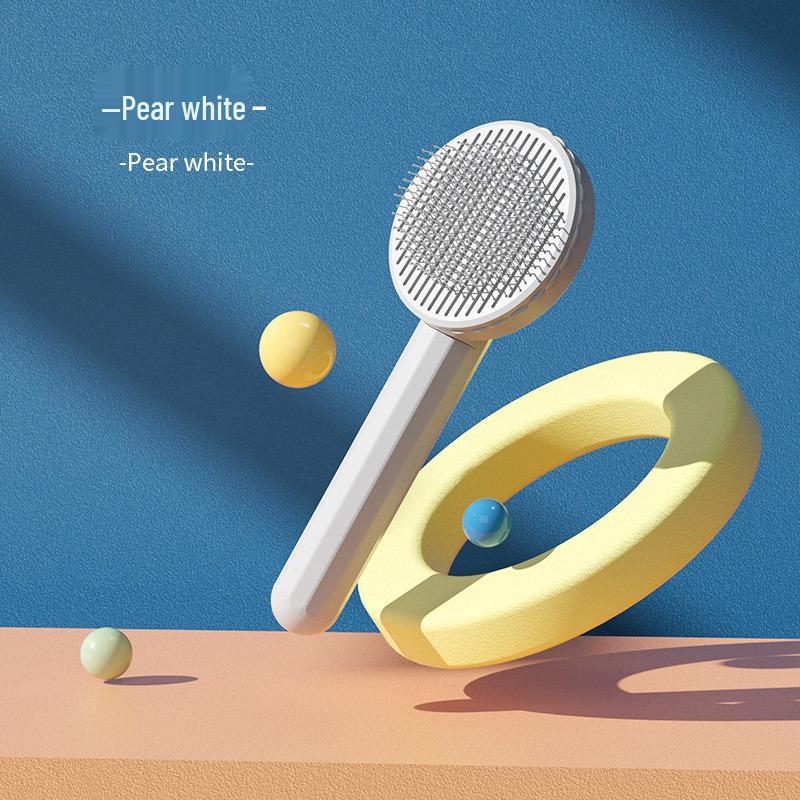 Pet Self-Cleaning Cat & Dog Massage Comb for Loose Hair Removal