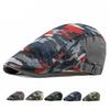 Summer Camouflage Newsboy Caps for Men Sun Hat Mesh Breathable Beret Men Women Gatsby Painters Hats Driver Ivy Hat Flat Caps