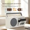 Ретро Bluetooth-динамик Panda6519: Кассетный плеер, диктофон, радио и зарядное устройство.