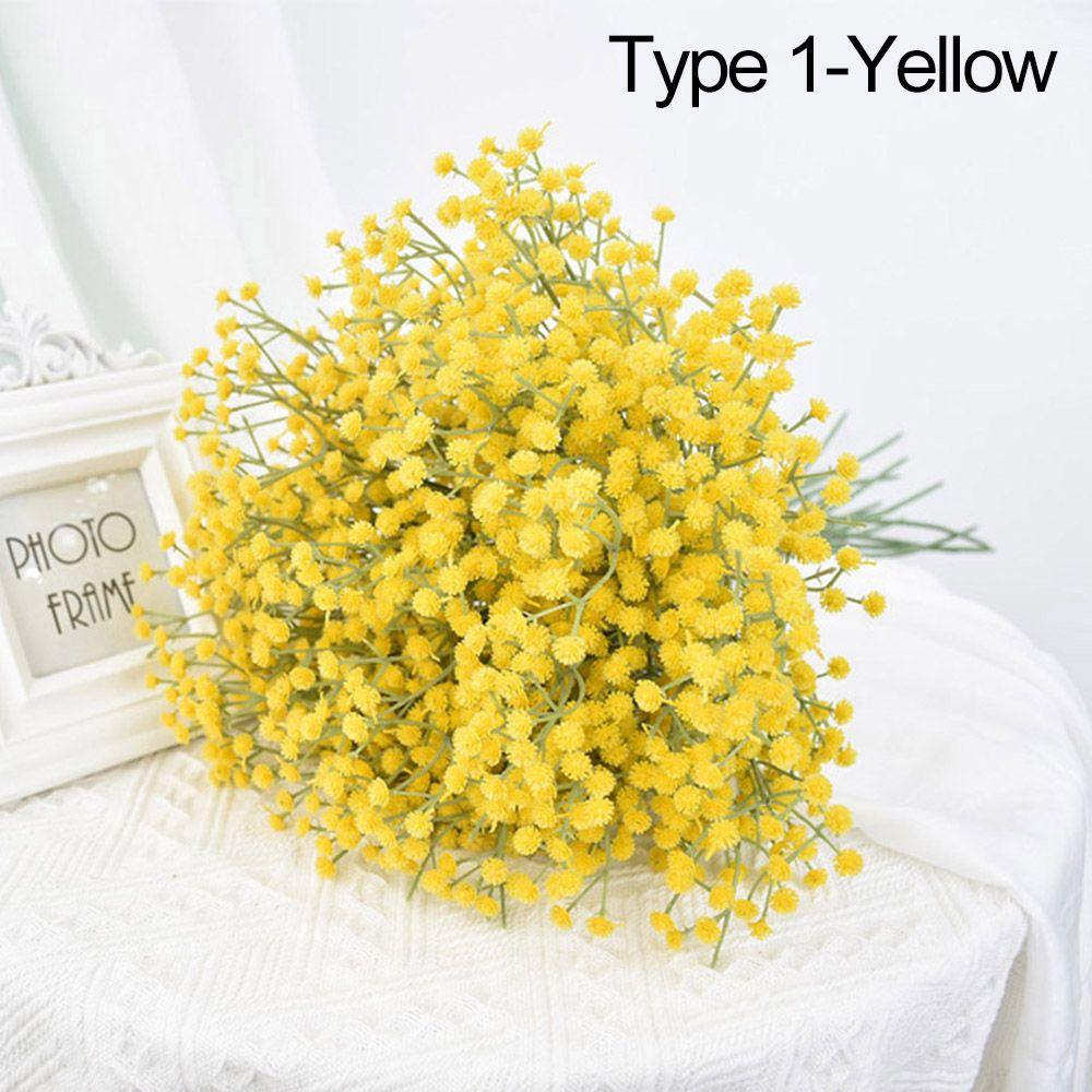 Праздничные принадлежности Искусственные растения 108 головок Искусственная гипсофила, похожая на живую цветочную композицию Baby Breath