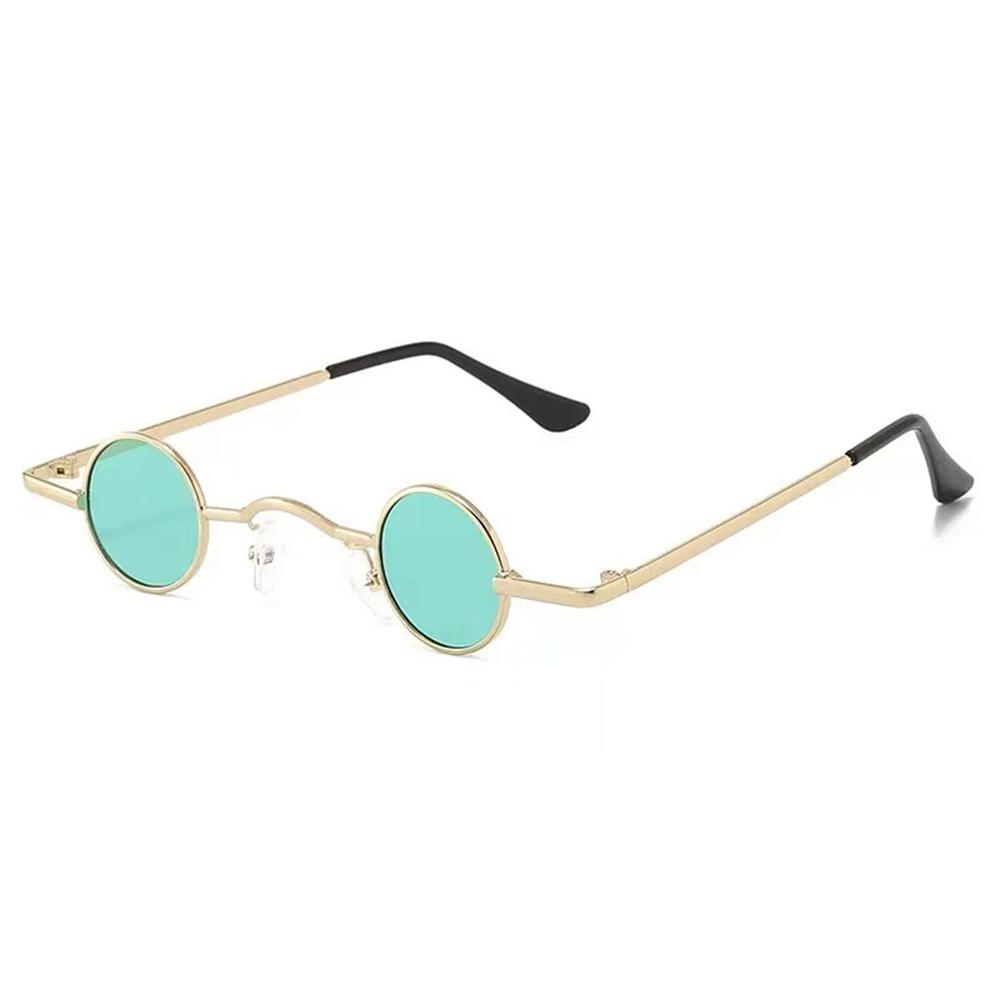 Retro Hip Hop Candy Color Sun Glasses Punk Small Round Sunglasses Shades