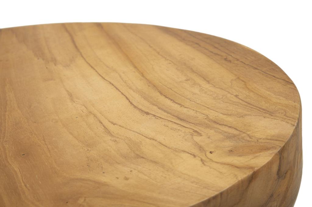 Jamet Stool Teak Cm Ø 35X40