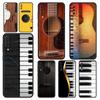 Чехол для телефона с гитарой и пианино для Samsung Galaxy A52 A50 A70 A10 A30 A40 A20S A20E A02S A12 A22 A72 A42 A32 5G A04s