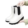 Women's Martin Rain Boots - New Style, Thick-Soled, Waterproof, Non-Slip, Short-Tube, Japanese Jelly Design