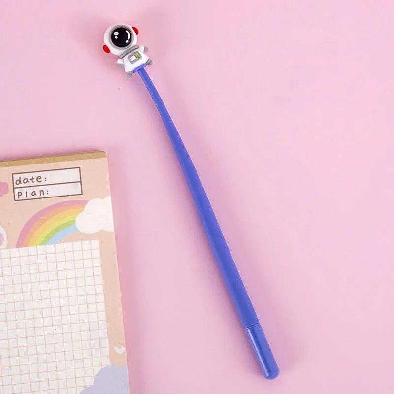 1 Piece Stationery School Supplies Cute Creative Soft Astronaut Office Sweet Pretty Gel Pen