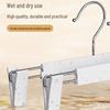 Shunmeide Extendable Anti-Slip No-Crease Pants Hanger 10-Pack