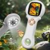Portable Children's Digital Microscope HD Kids Microscope  Insect Magnifier