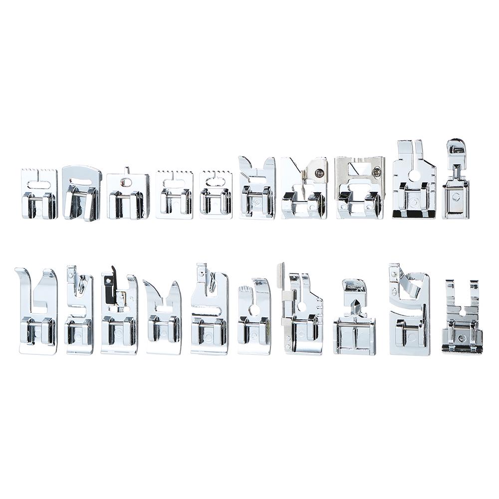 62 шт., набор прижимных лапок для профессиональной бытовой швейной машины, запасные части для подола, аксессуары для