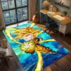 Goku Non Slip Gamer Room Rug, Washable Large Area Carpet Floor Mat Household Bedroom Decor.-TING