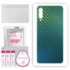 apgo Protective Skin Sticker for the Back Compatible with Samsung Galaxy A50, Wrap Film, Foil, Vinyl - Pattern Carbon Chameleon CAKA1