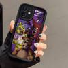 Игра F-Five N-Nights At F-FreddyS Для iPhone 17 Pro Max 16 15 14 13 12 11 Plus Черный Мягкий Чехол для Телефона