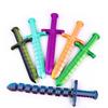 3D Printed Retractable Toy Sword: Creative Flexible Whip & Movable Joint for Kids