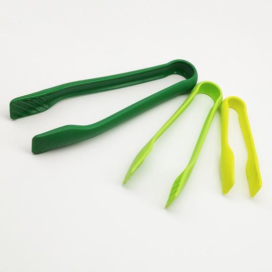 3 шт. зажим для еды с нескользящей ручкой, пищевые термостойкие многоразовые щипцы для еды, салата, хлеба, торта, гриль, кухонные аксессуары