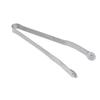 BBQ Sausage Turning Tong 15 Inches Long Handle Stainless Steel Grilling Tong for Outdoor Grill