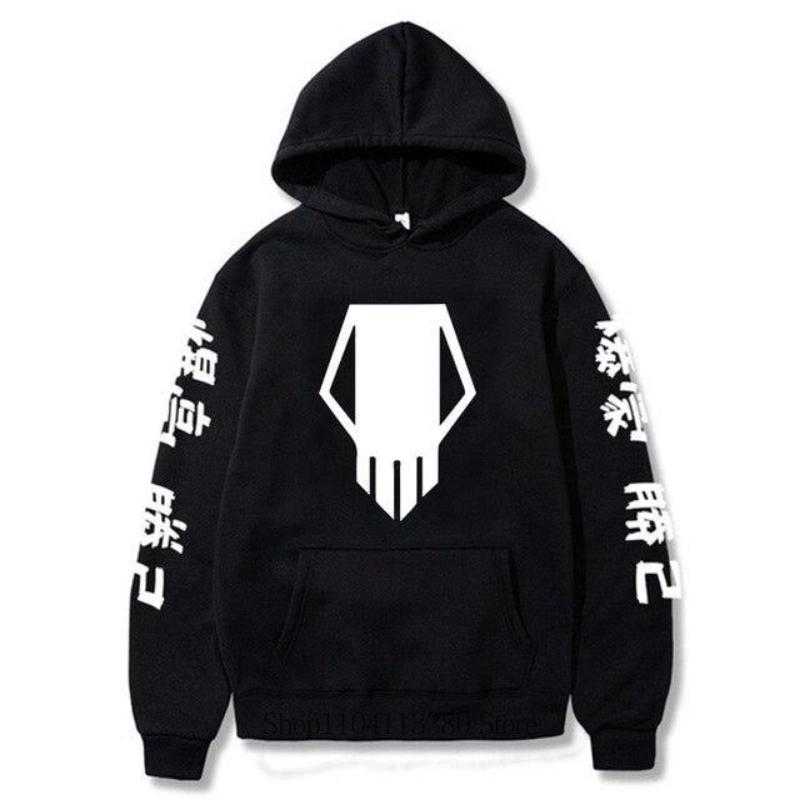 Мужские толстовки с графическим принтом в стиле аниме, осенне-зимняя мода Харадзюку, удобные повседневные пуловеры с длинным рукавом