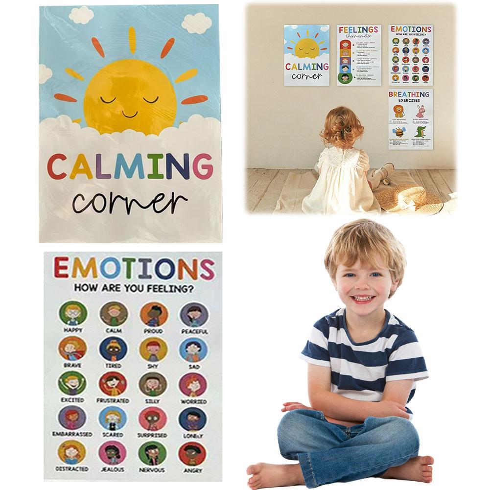 12 Calming Corner Posters For Classroom Calm Down Corner Mental Health Poster Calm Down Corner Emotion Posters for School Office