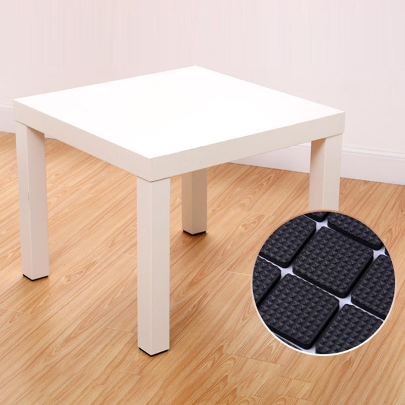 12/30/48PCS Non Slip Furniture Pads Self Adhesive Furniture Grippers Chair Leg Pads Floor Protectors