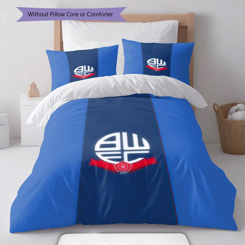 Bolton poster Bedding Quilt Set Quilt Cover Pillowcase Home Decoration Birthday Gift (1 * duvet cover + 2 * pillowcase, without core)