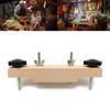 Solid Wood Guitar Clamp Acoustic Guitar Tools Easy Installation and Operation Guitar Bridge Guitar Clip Repair Tool