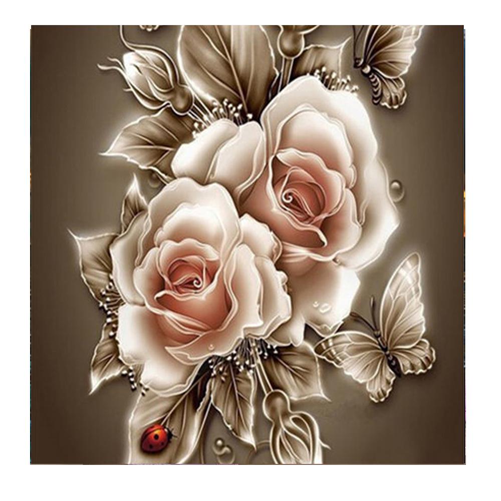 5D Diamond Painting Sunflower Flower Mosaic Diamond Inlaid Cross Stitch Rose Embroidery Home Decoration Christmas Gift