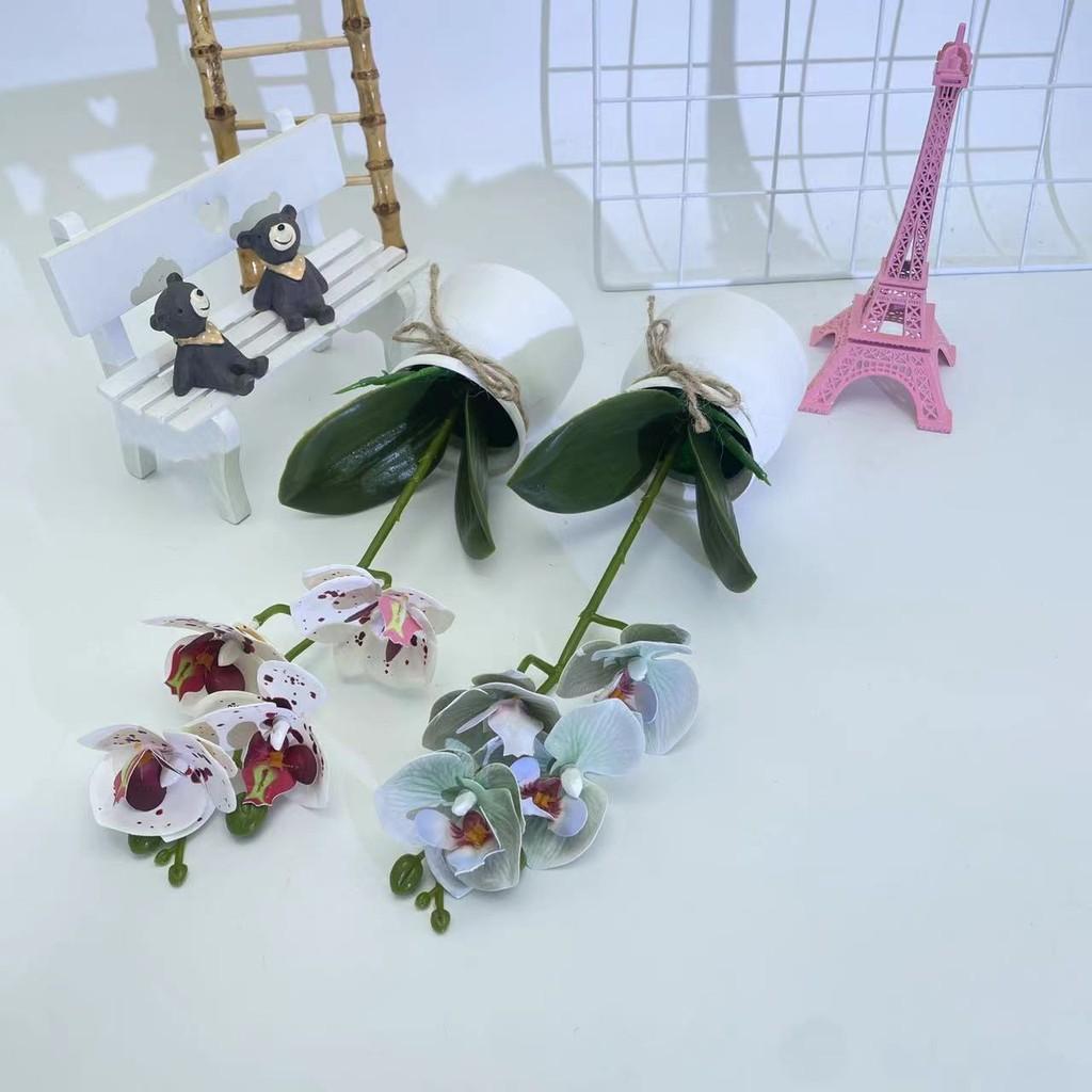 Фаленопсис Искусственное Растение Для Свадебного Украшения И Домашнего Комнатного Дисплея