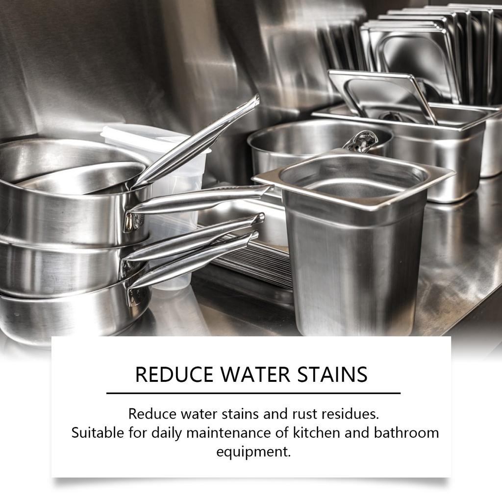 Чистящая паста из нержавеющей стали, полировка маслом, кислородный барьер, матовое зеркало, универсальное промышленное обслуживание кухни и ванной комнаты