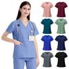 Operating Room Short Sleeve Women's Tops Work Clothes Nurse's Clothes Doctor's T-Shirts