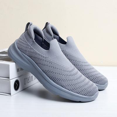 Новая повседневная модная женская обувь, дышащая, из мушиной ткани, на плоской подошве, одинарная обувь, обувь для путешествий, женская спортивная обувь для улицы